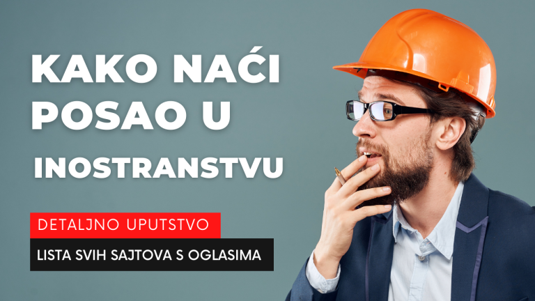 kako pronaci posao u inostranstvu